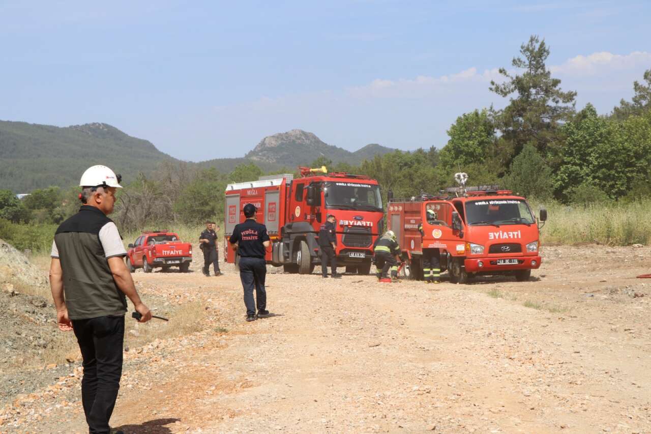 Muğla’da Tüm Kurumların Katılımıyla Kapsamlı Orman Yangını Tatbikatı Gerçekleştirildi 2